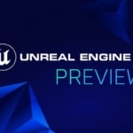 Unreal Engine 5 プレビュー版のロゴ
