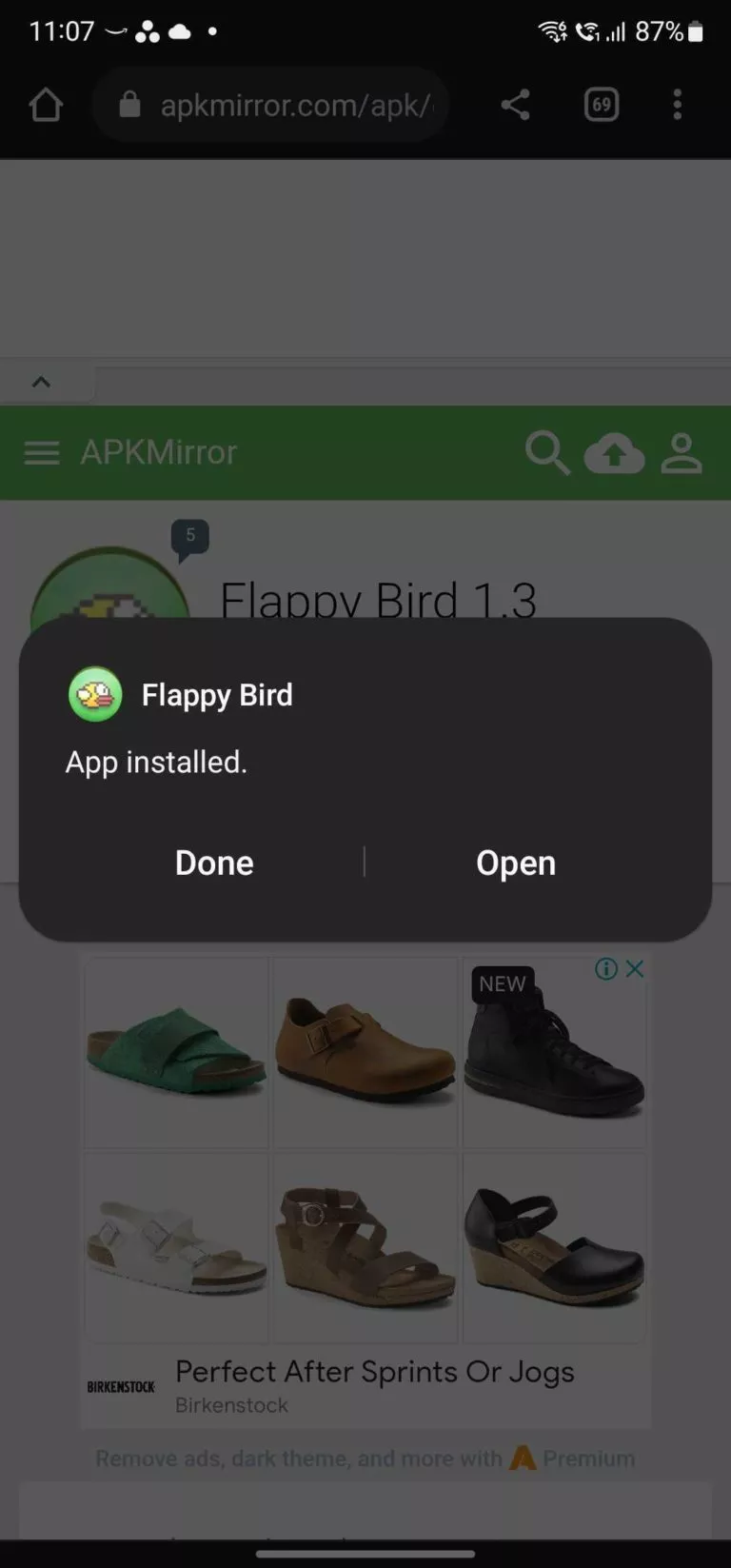 Galaxy S22 Ultra flappy bird install 768w 1647h.jpg
