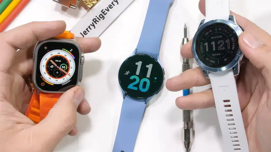 Apple Watch Ultra のディスプレイに採用されたサファイアクリスタルはライバル製品と比較してどれくらい強いのか？