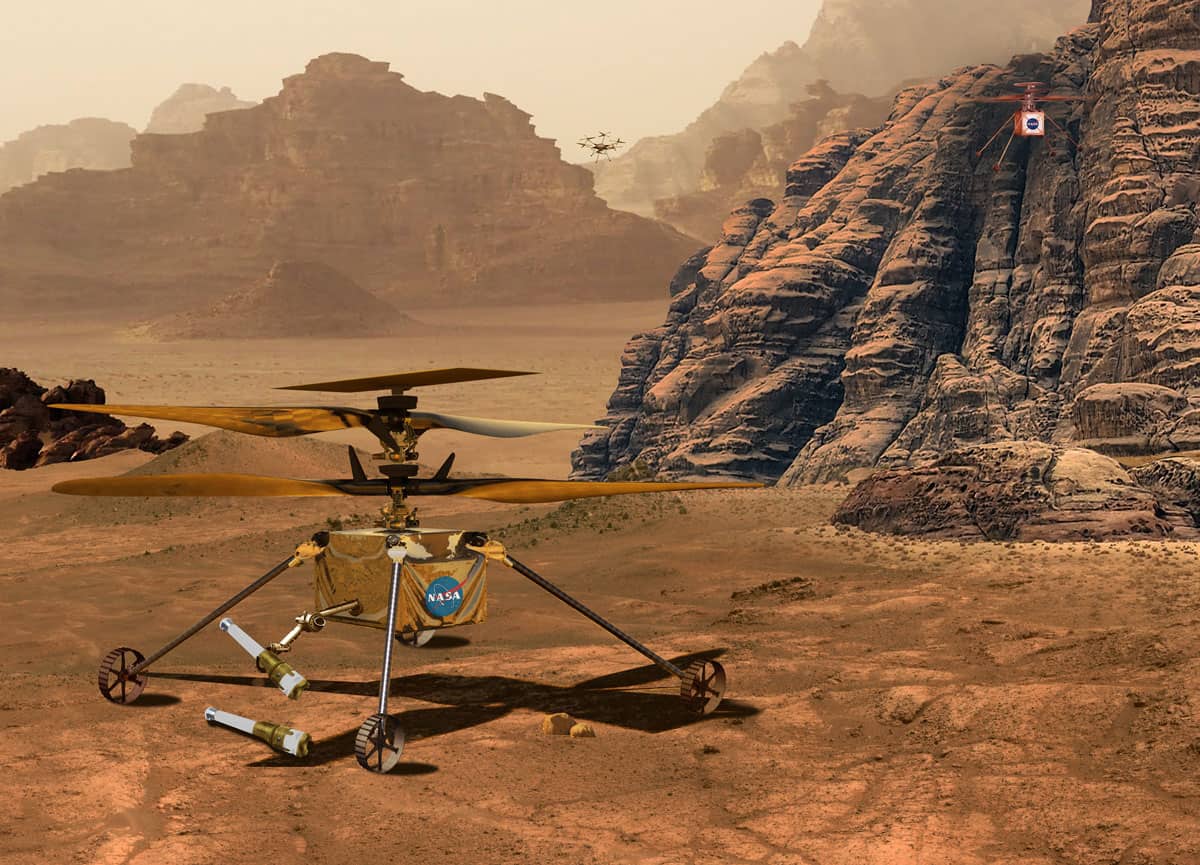 火星探査の未来はヘリコプターに託された