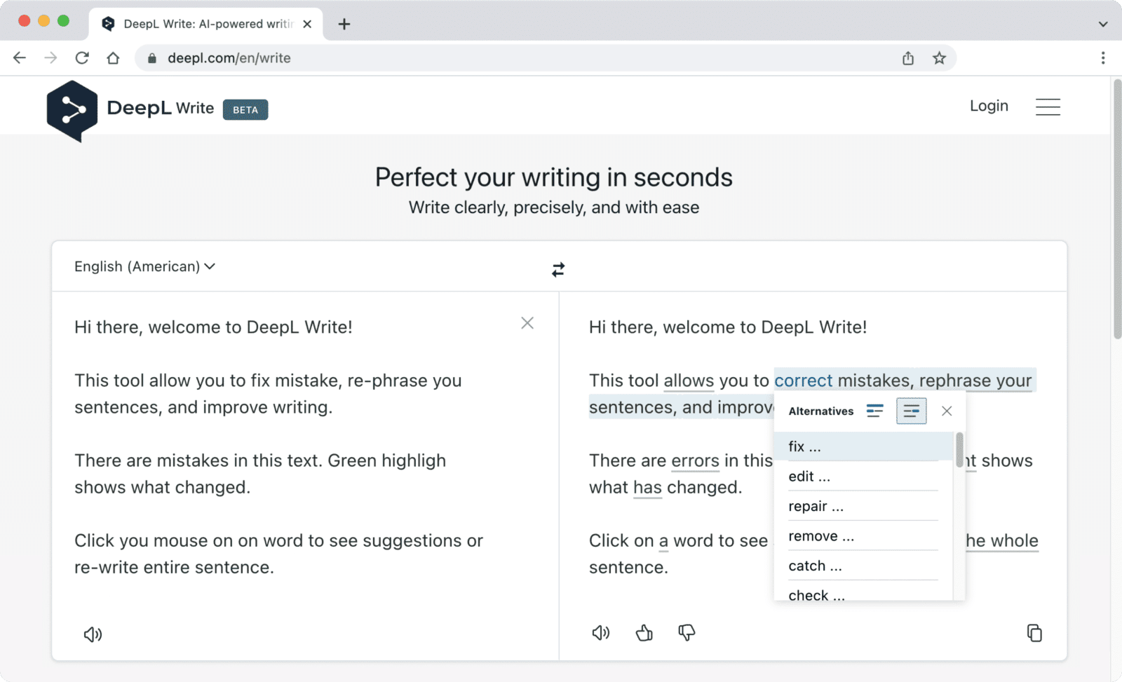 DeepLが正しい文章に修正してくれるサービス「Write」を発表、まずは英・独語に対応