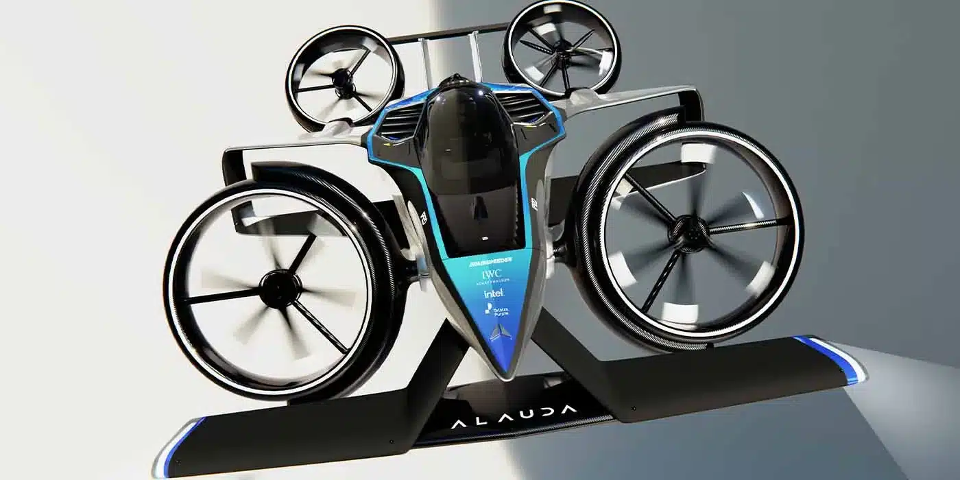 Alauda Aeronautics、世界最速のeVTOL「Airspeeder MK4」を発表