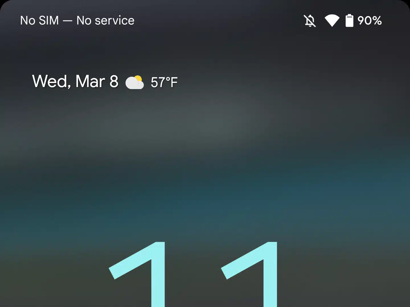 android 14 dp2 at a glance lockscreen