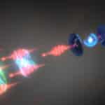 mahmoodian physics artists impression photons bound together after scattering off artificial atom cr