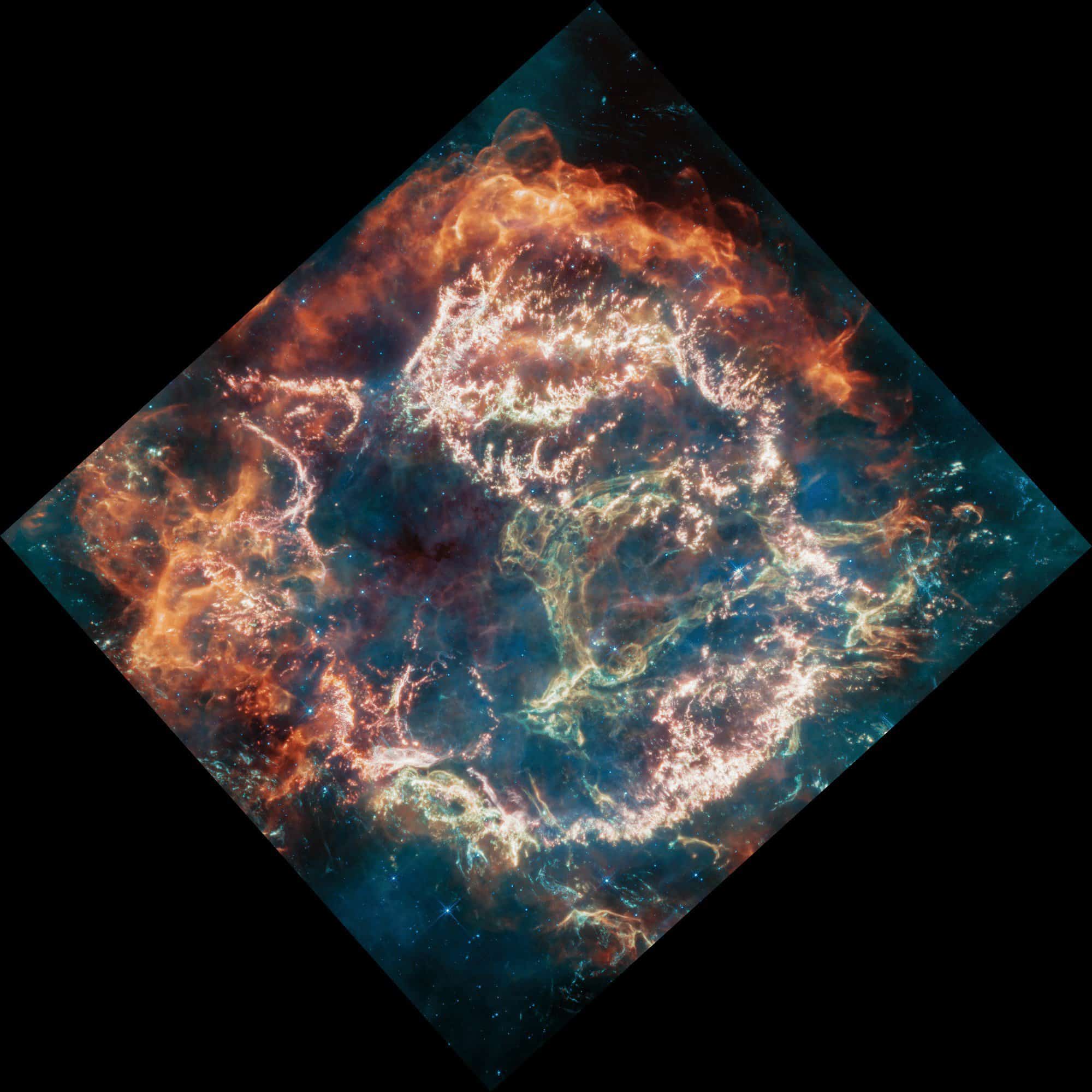 NASAのウェッブ望遠鏡、超新星をかつてないほど詳細にとらえた