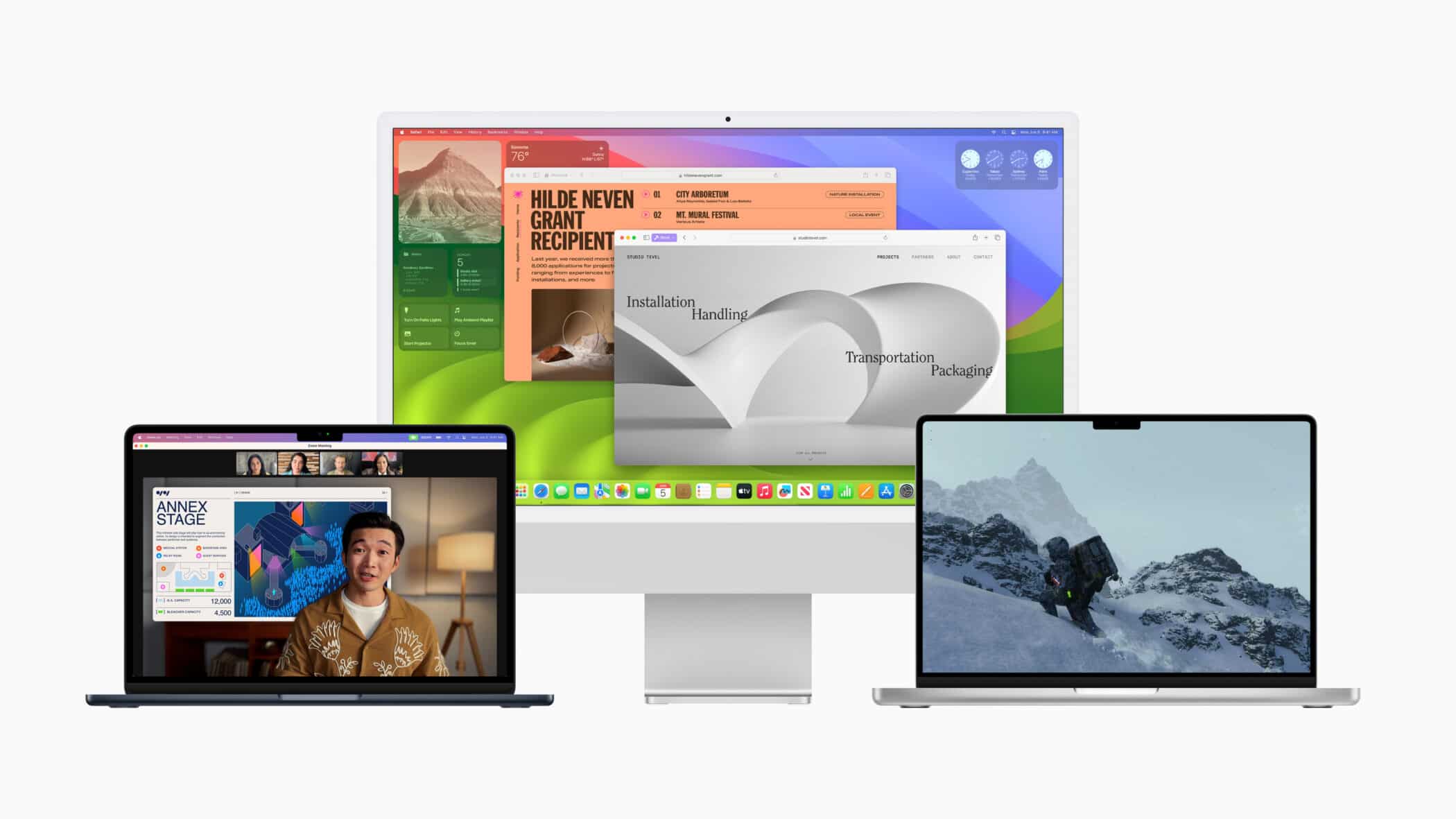 Apple、ゲームモードや新たなウィジェットを搭載した「macOS 14 Sonoma」を発表