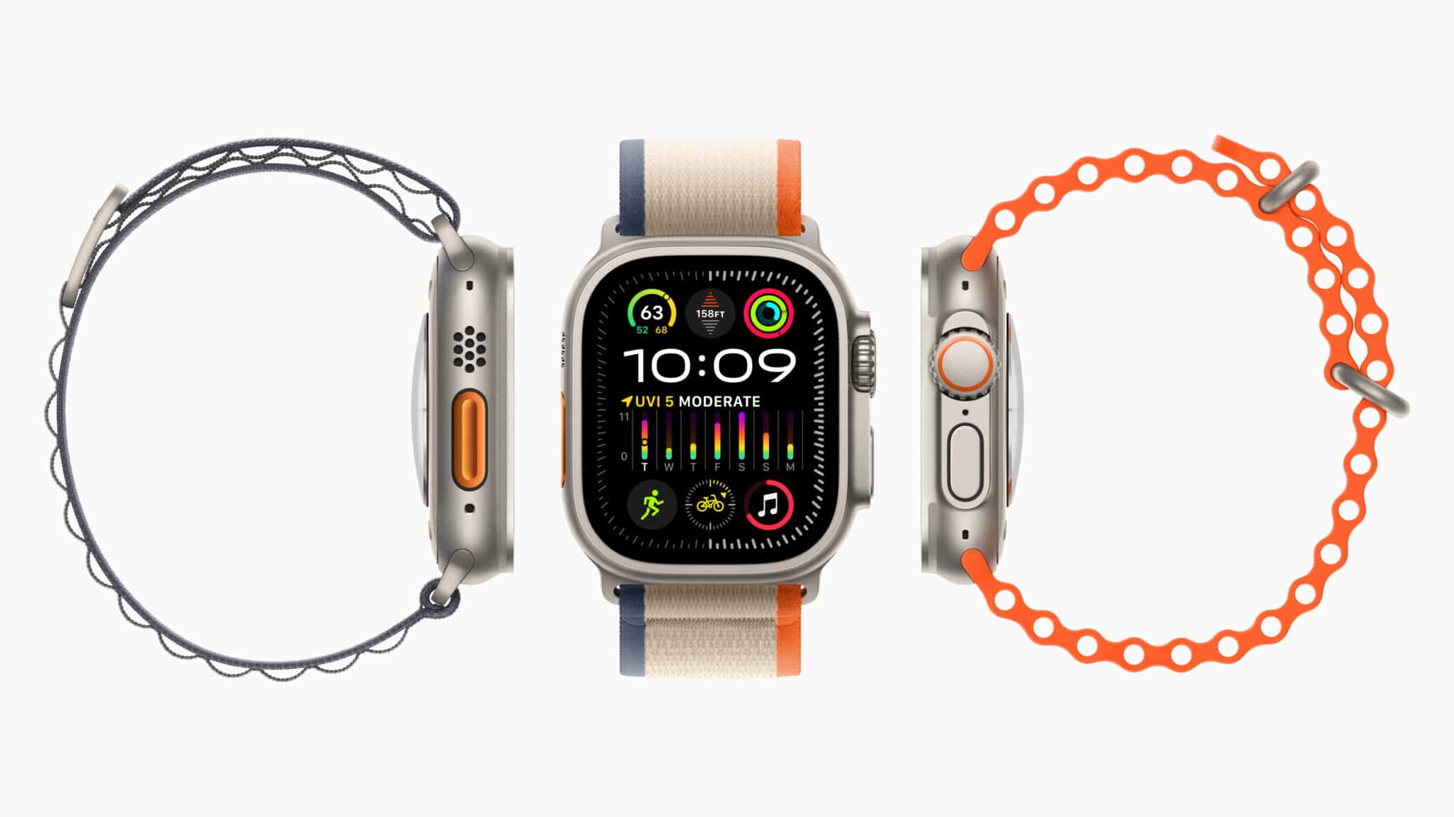 Apple、3,000ニトの超高輝度ディスプレイを搭載したApple Watch Ultra 2を発表