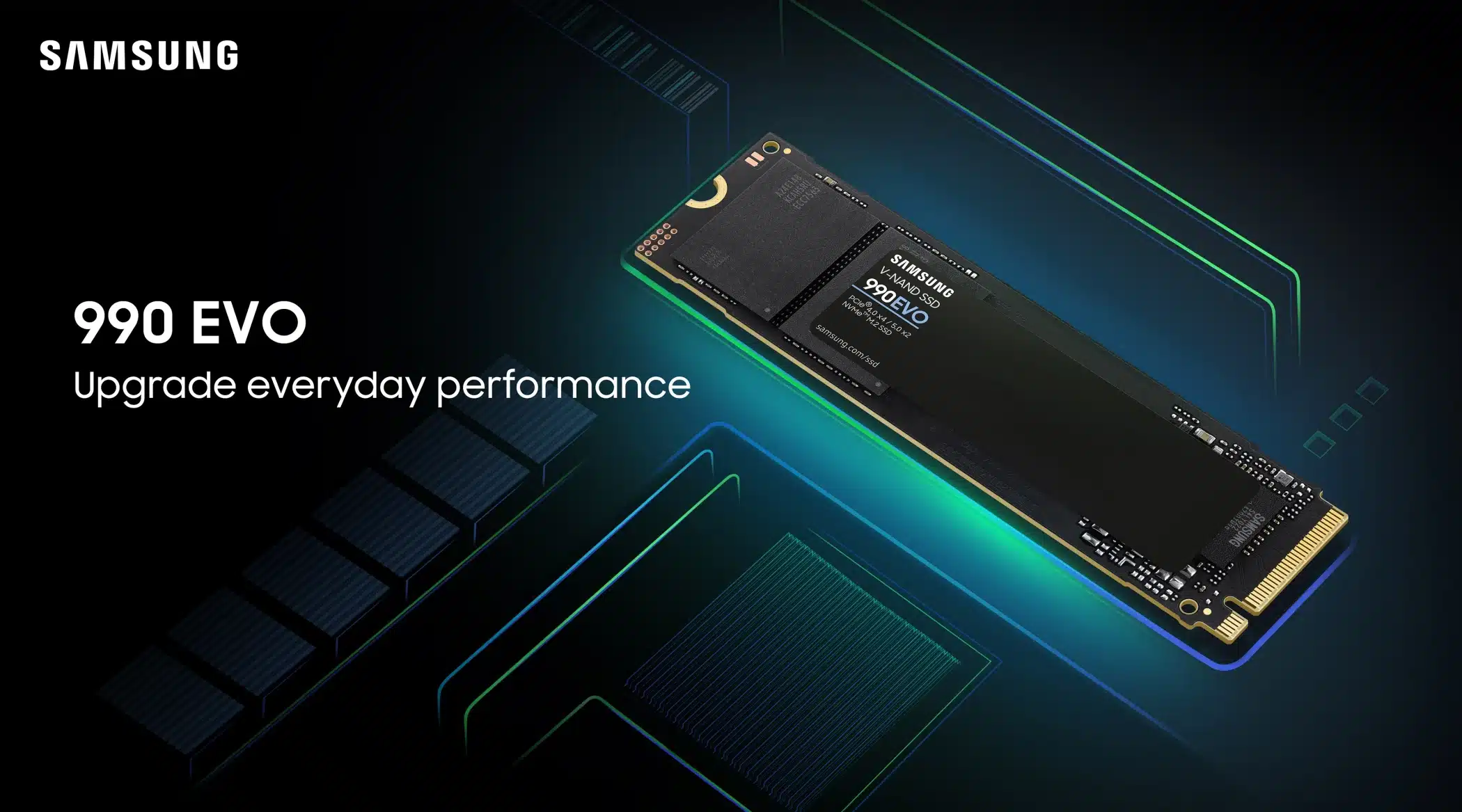 Samsung、世界初のハイブリッドPCIe対応SSD「990 EVO」を発売