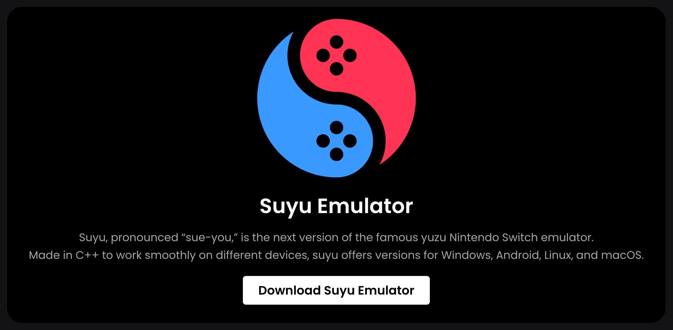 Nintendo Switchエミュレータ「Suyu」の最初のビルドがまもなく登場、AndroidやmacOS版も