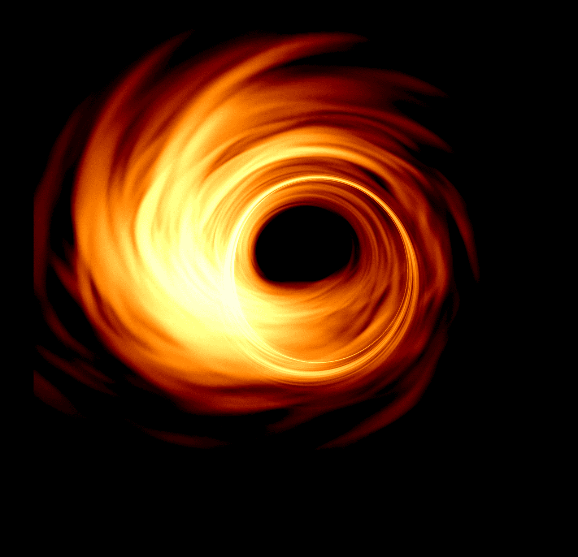 銀河系巨大ブラックホール周辺の磁場が新たな視点で明らかに